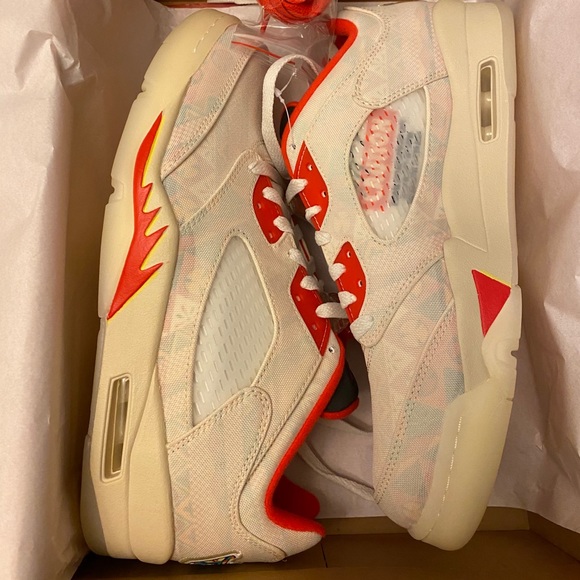 chinese new year jordan 5 on feet